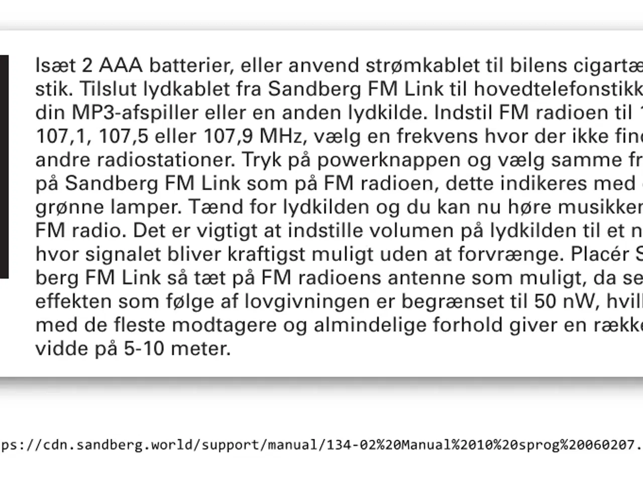 Billede 9 - Sandberg FM Link 134-02