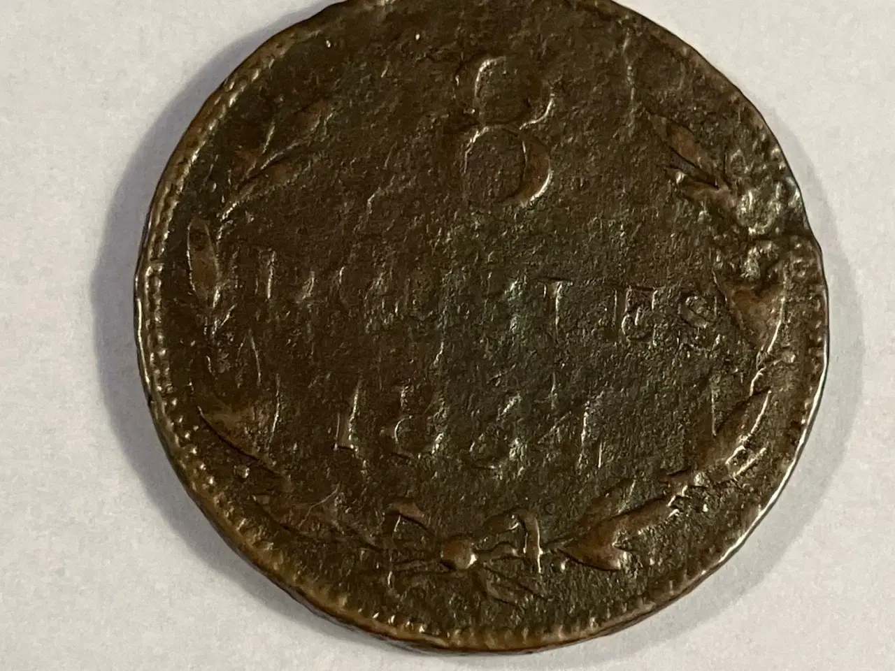 Billede 1 - 8 Doubles Guernsey 1864 - Meget slidt