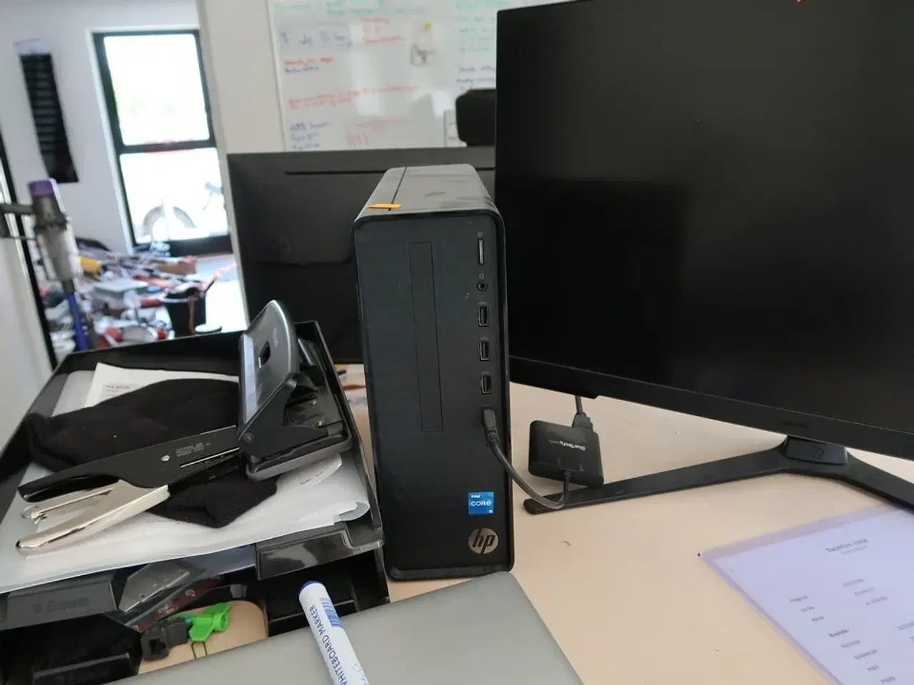 Billede 4 - Computerskærm SAMSUNG S24AG322NU med computer HP TPC-F125-SF
