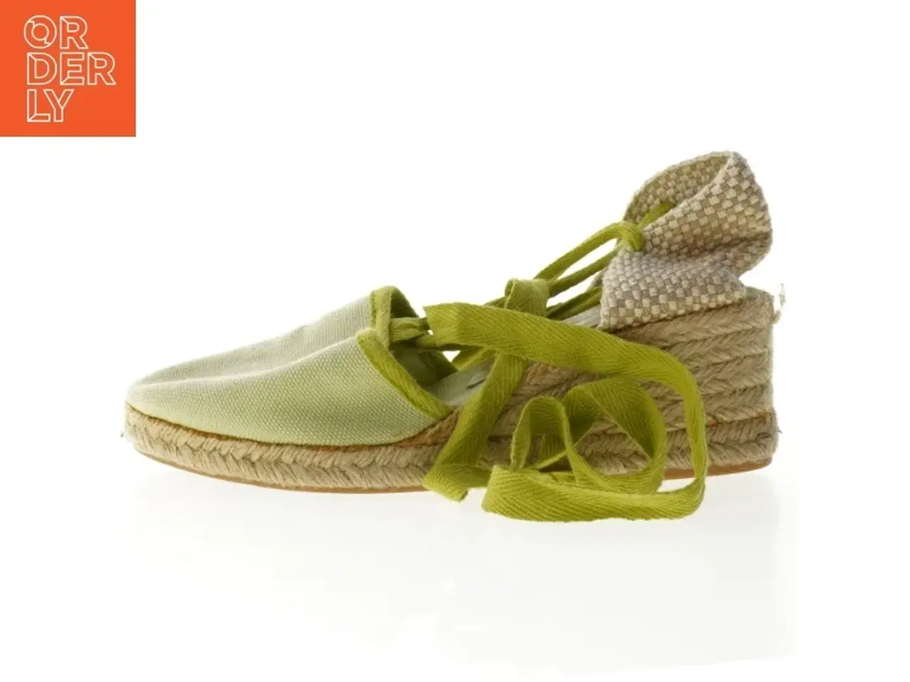 Billede 1 - Espadrilles med snørrebånd fra Ilse Jacobsen (str. 36)