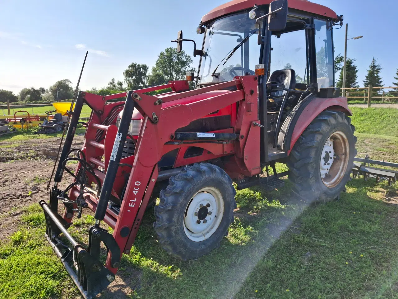 Billede 5 - Lille traktor med frontlæsser