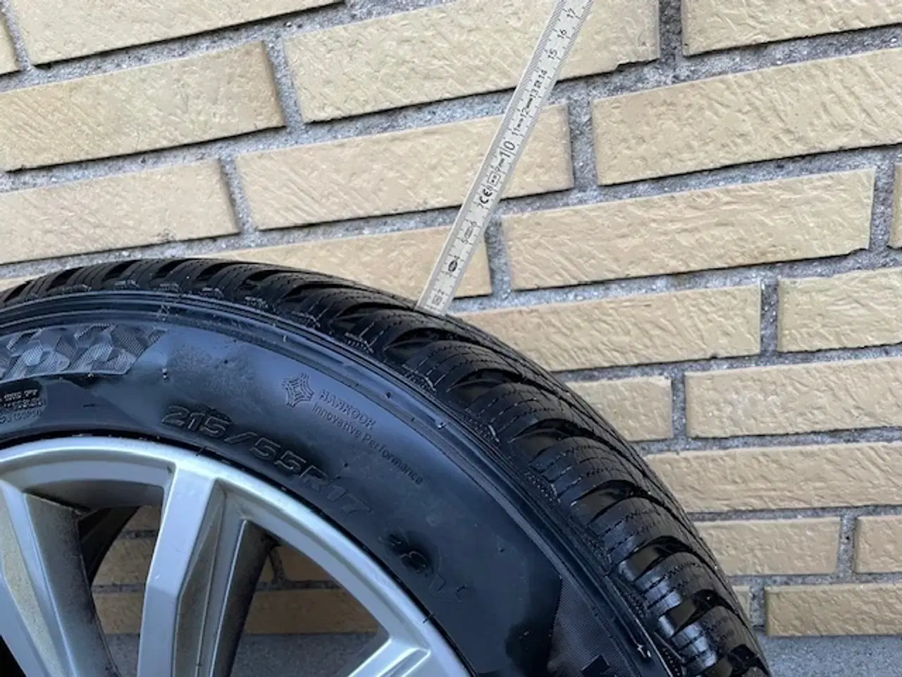 Billede 5 - Originale London fælge med vinterdæk 17"