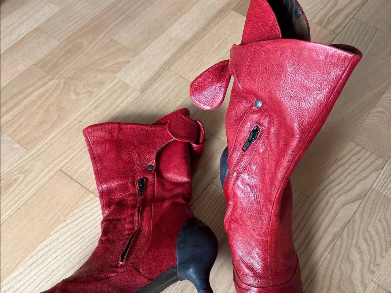 Billede 1 - Skind støvler FLY