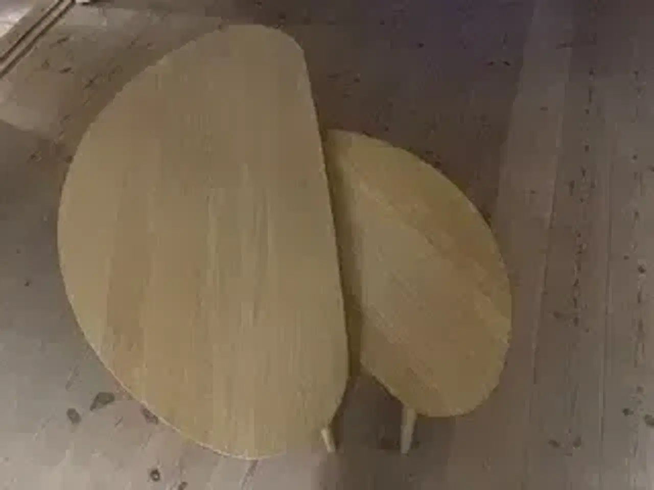 Billede 1 - Sofabord / 2stk. varm egefarve