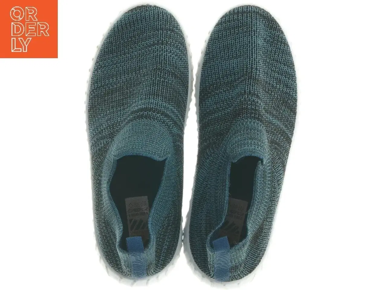 Billede 5 - Blå sneakers i strik fra Elefanten (str. 35 )