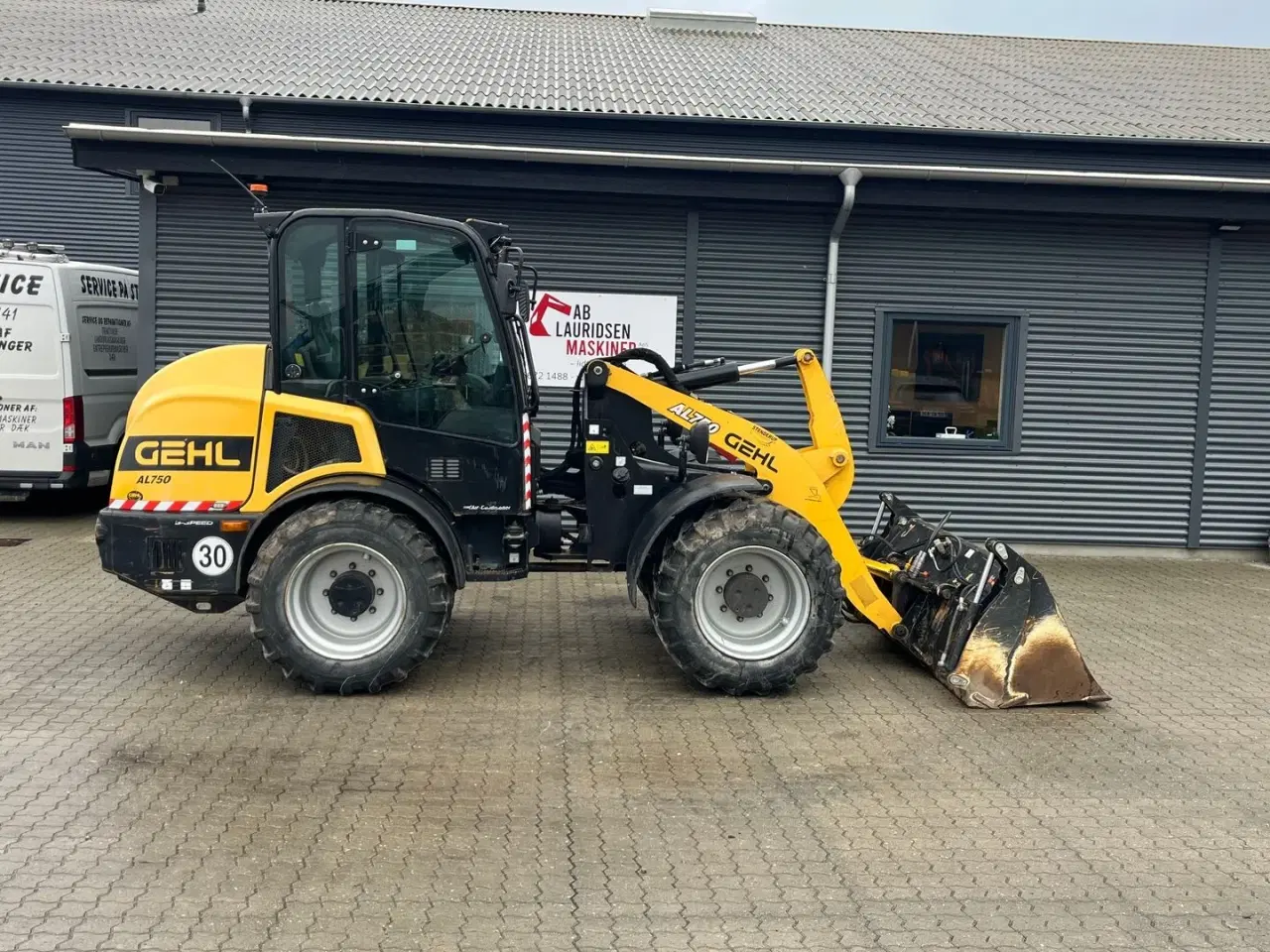 Billede 1 - Gehl AL750 5tons læsser med 4i1 skovl