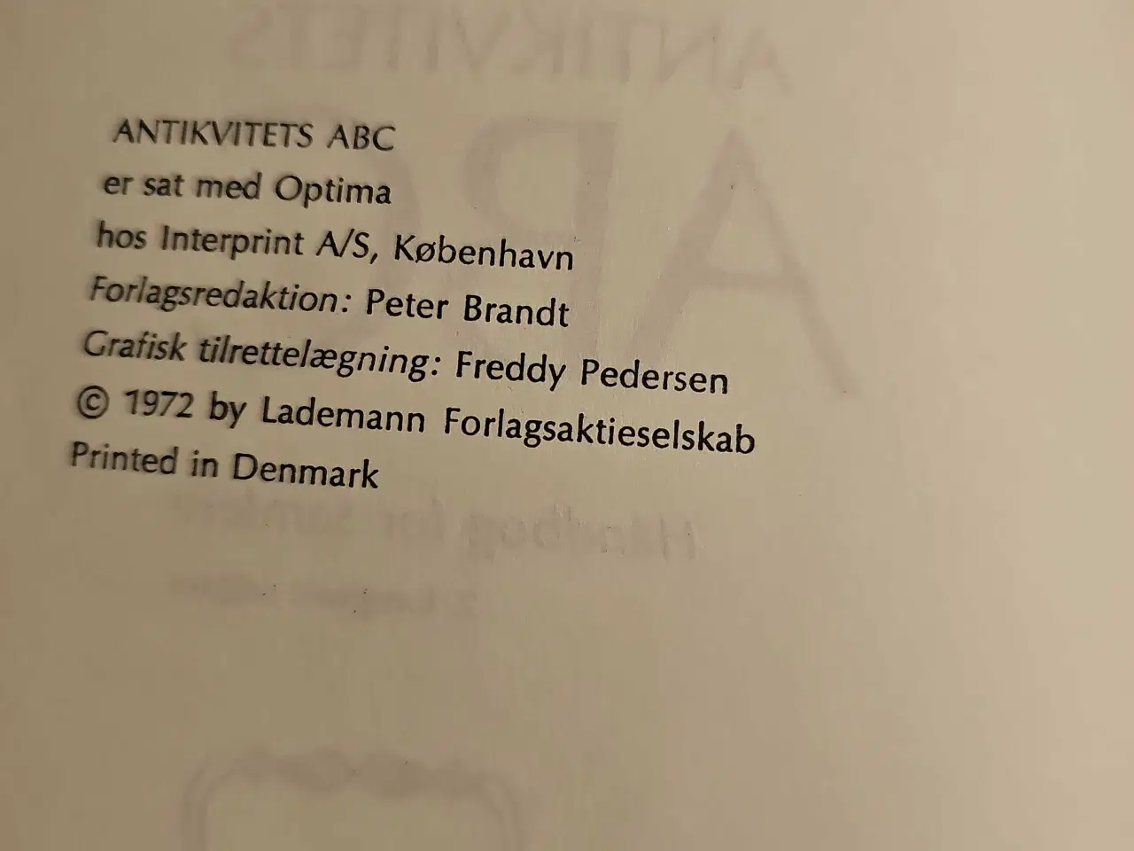 Billede 3 - Antikvitets ABC - håndbog for samlere