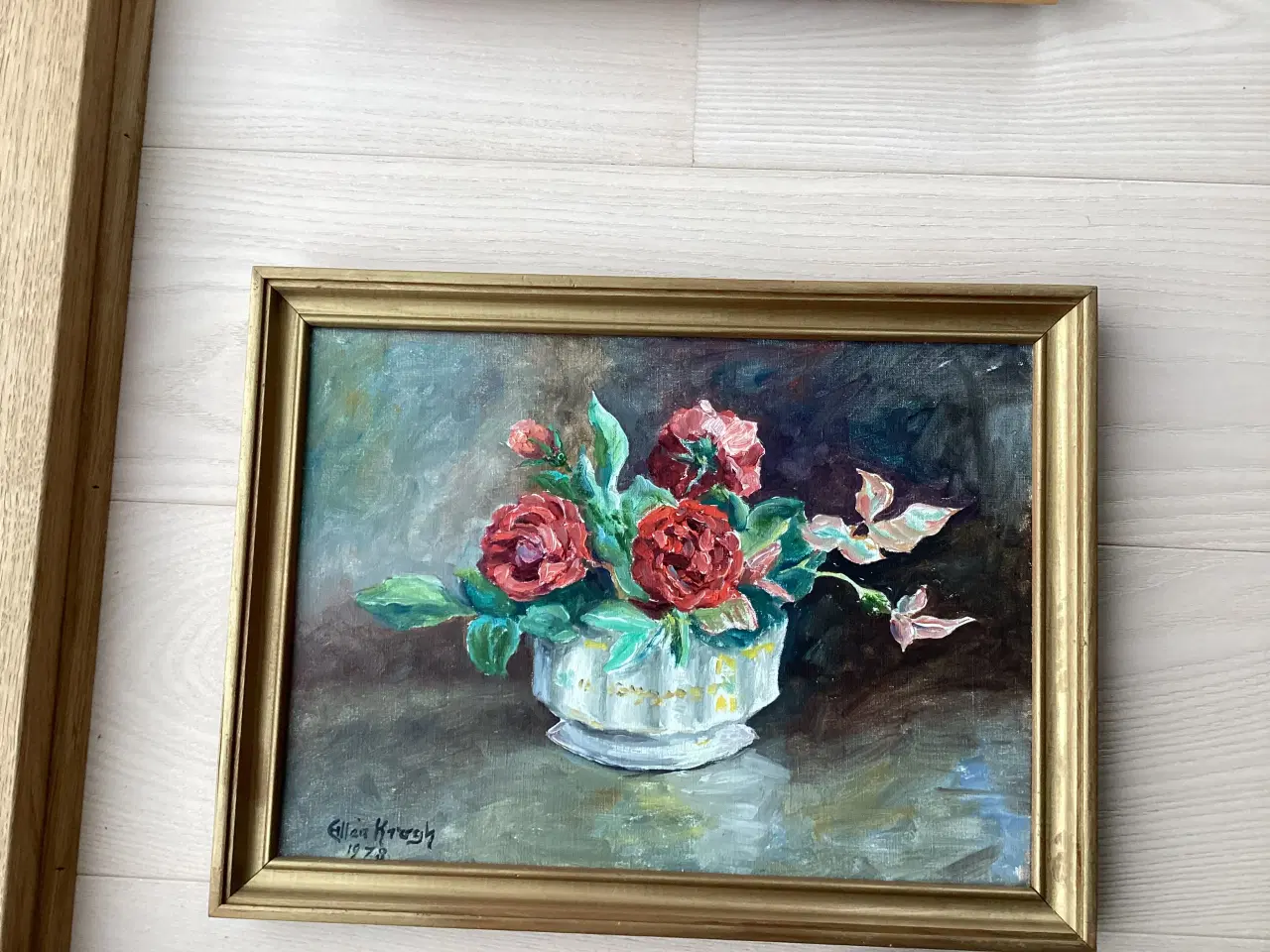 Billede 2 - 3 Ellen Krogh malerier