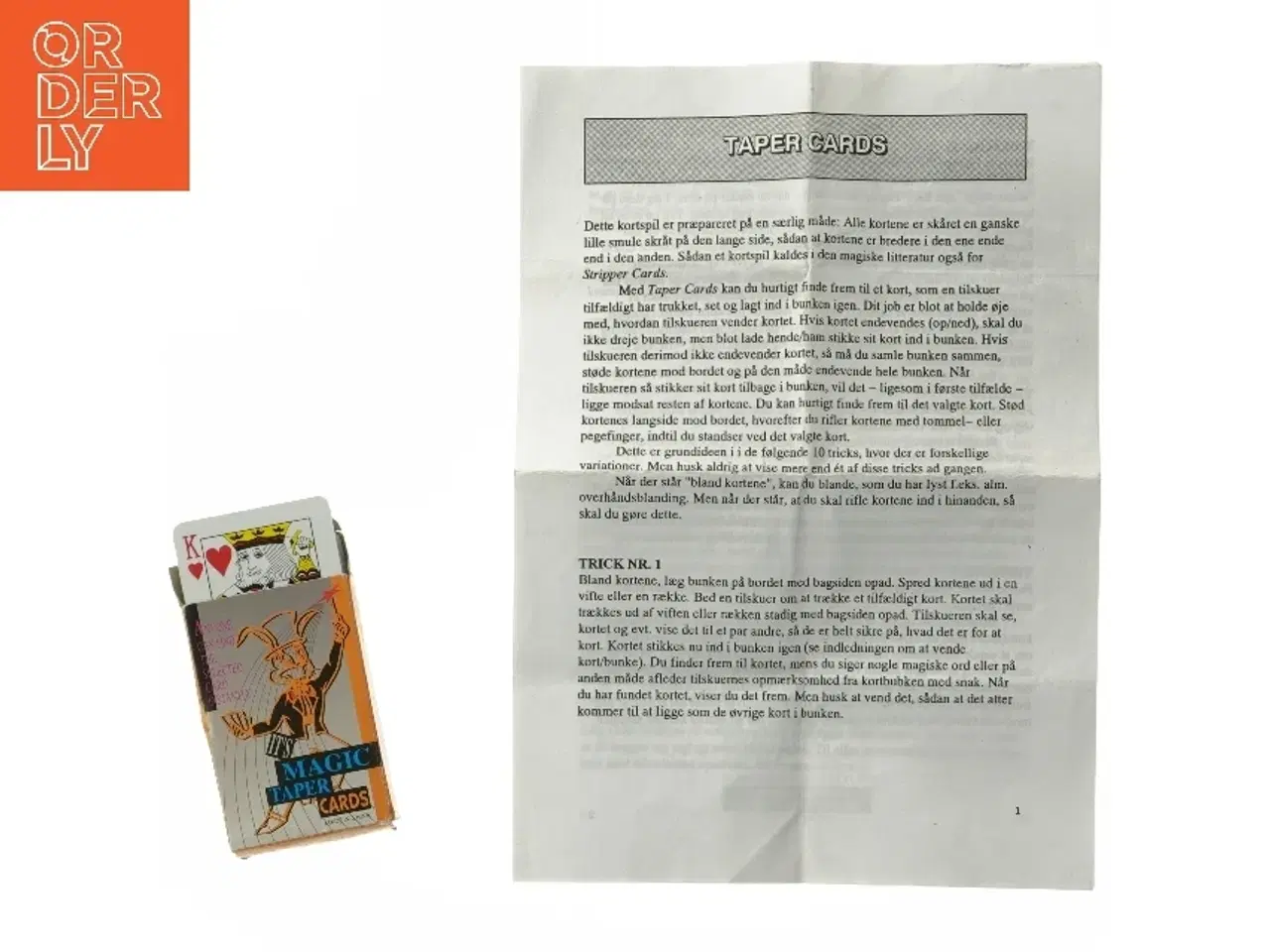 Billede 1 - Tryllekort