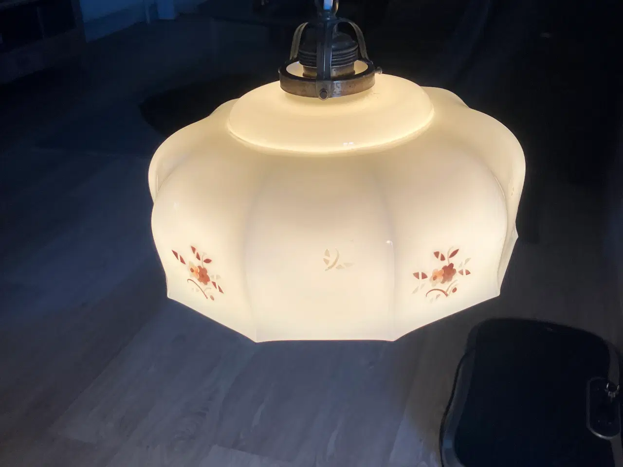 Billede 2 - Vintage Paraply glaspendel 