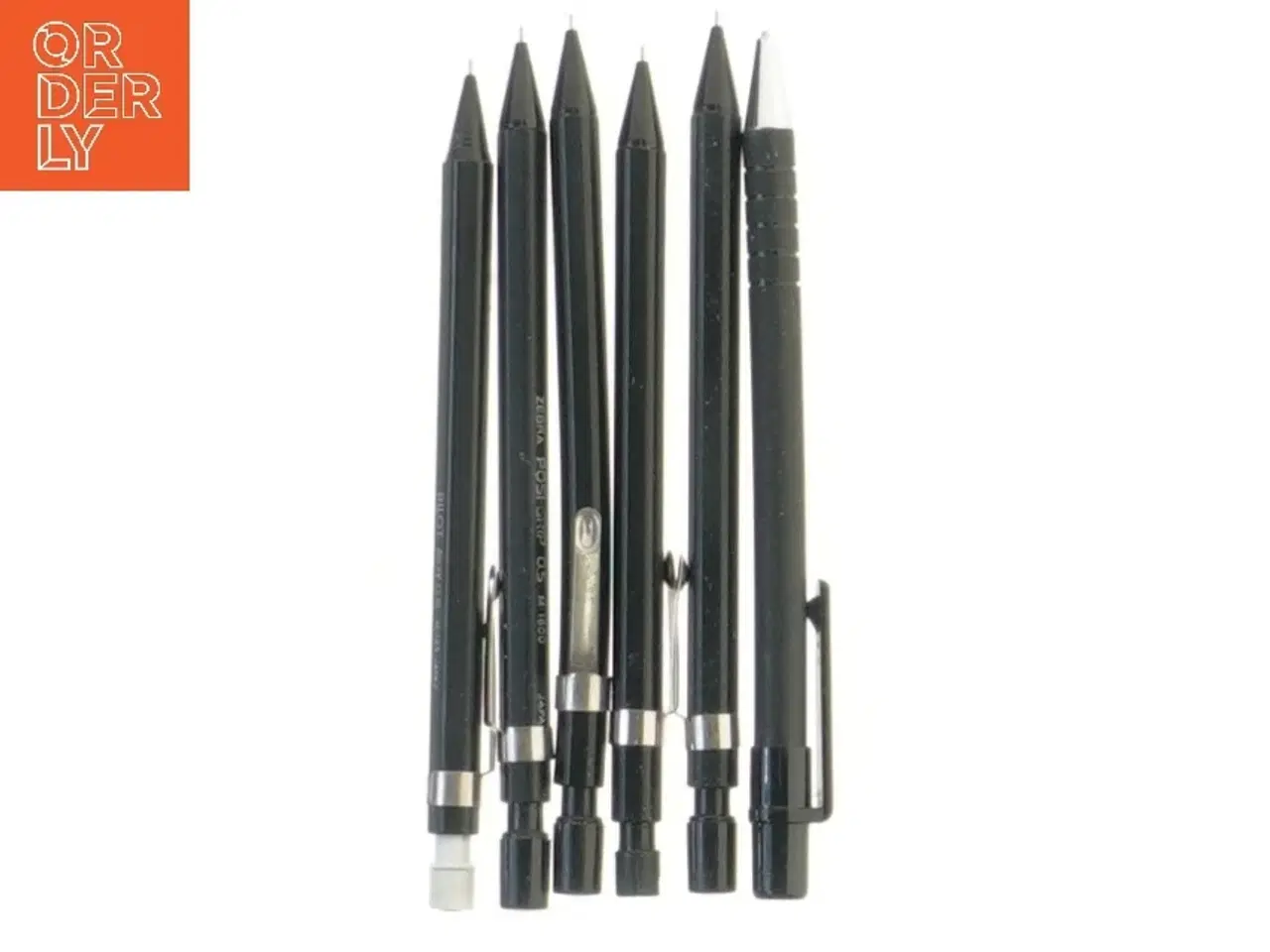 Billede 1 - Sæt af 6 mekaniske blyanter fra Pilot (str. 14 cm)