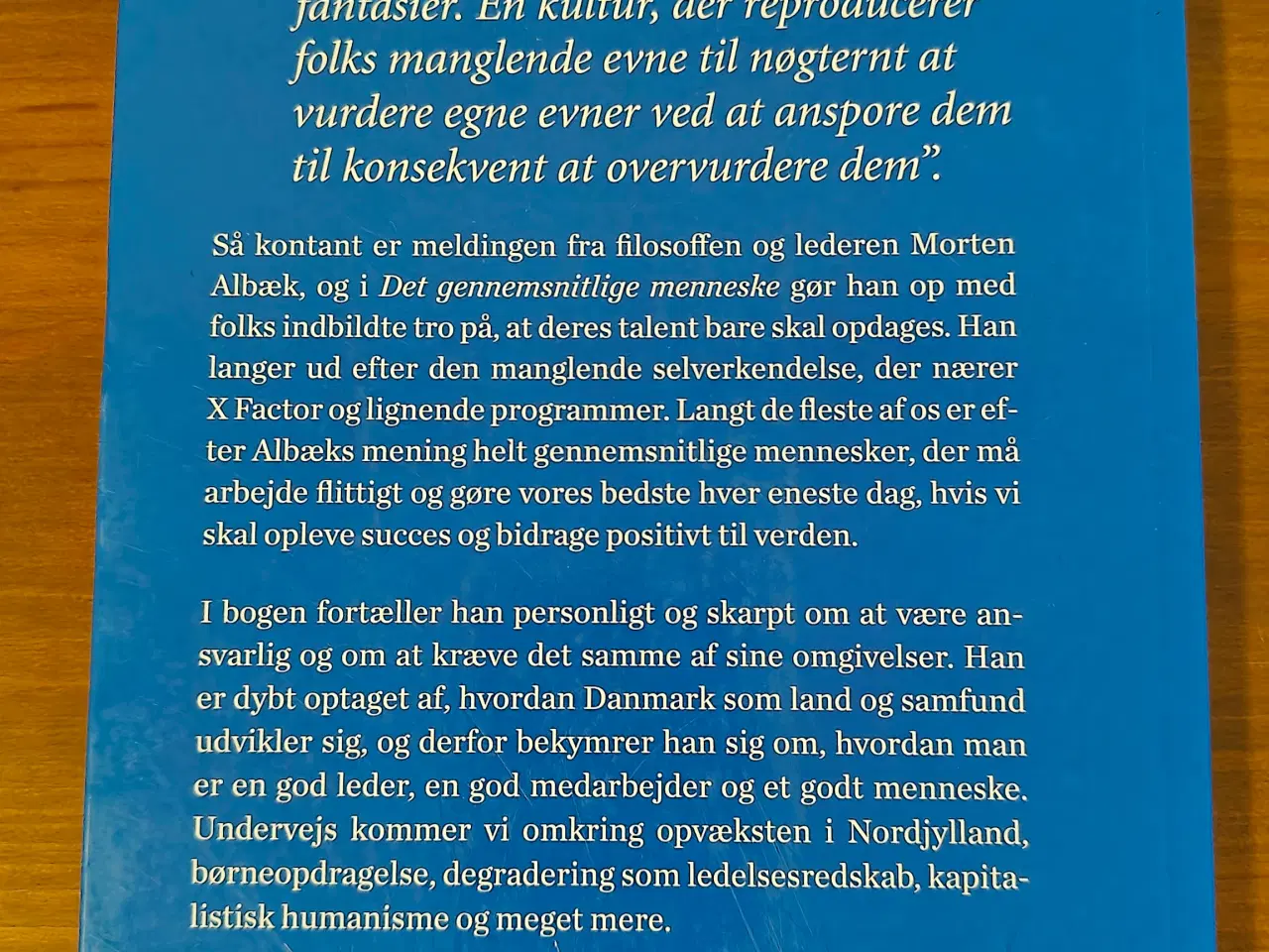 Billede 2 - Det gennemsnitlige menneske af Morten Albæk