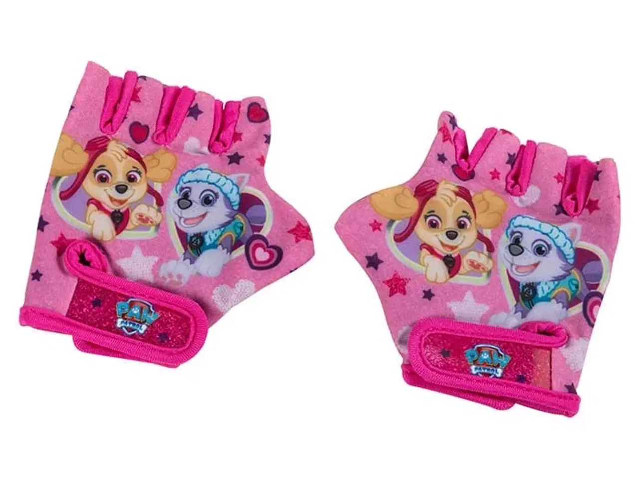 Billede 1 - Paw Patrol cykel handsker lyserød