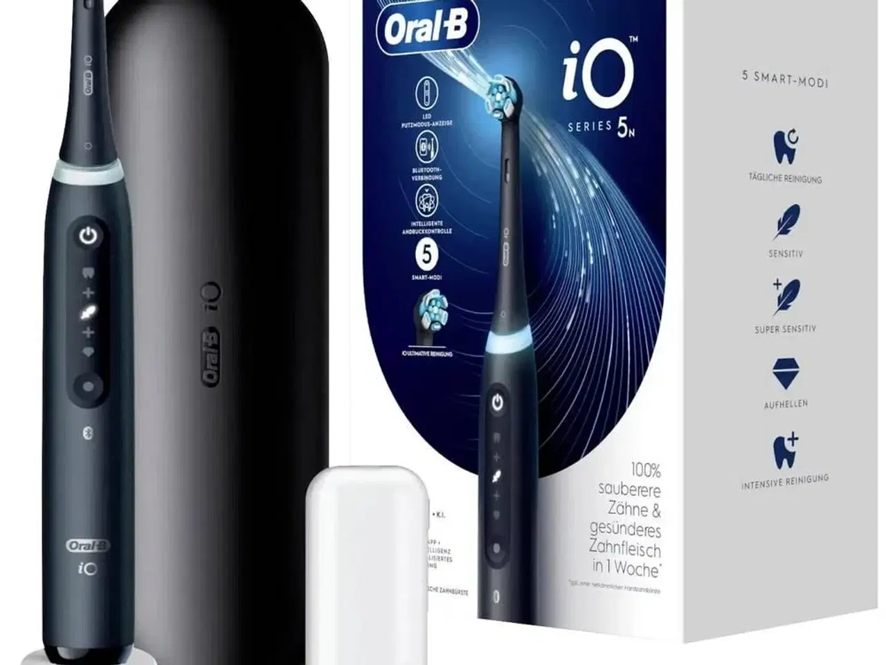 Billede 1 - Oral-B iO Series 5 elektrisk tandbørste - mat sort