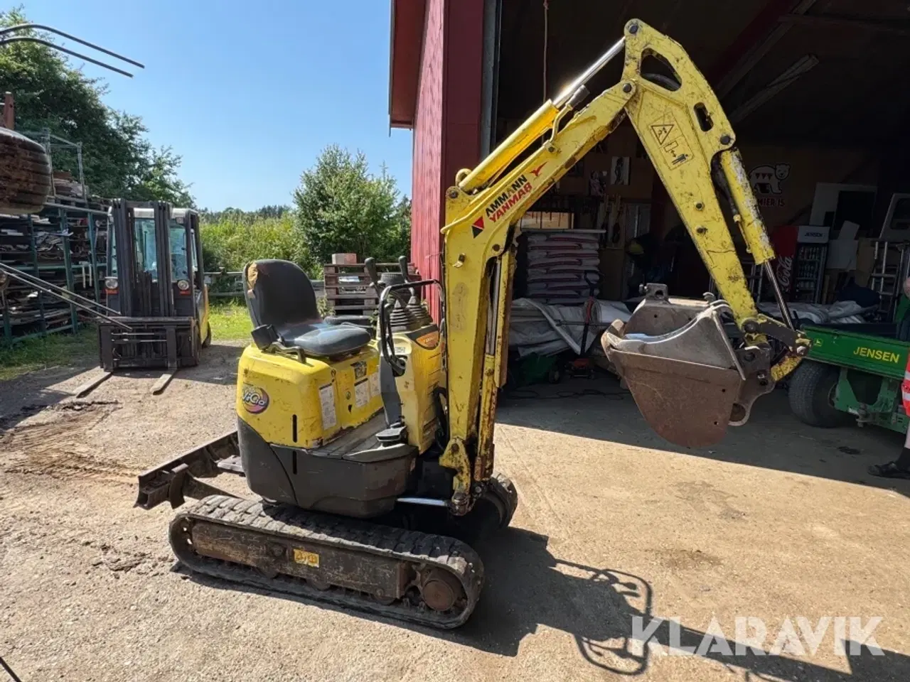 Billede 3 - Minigraver Yanmar Vio10