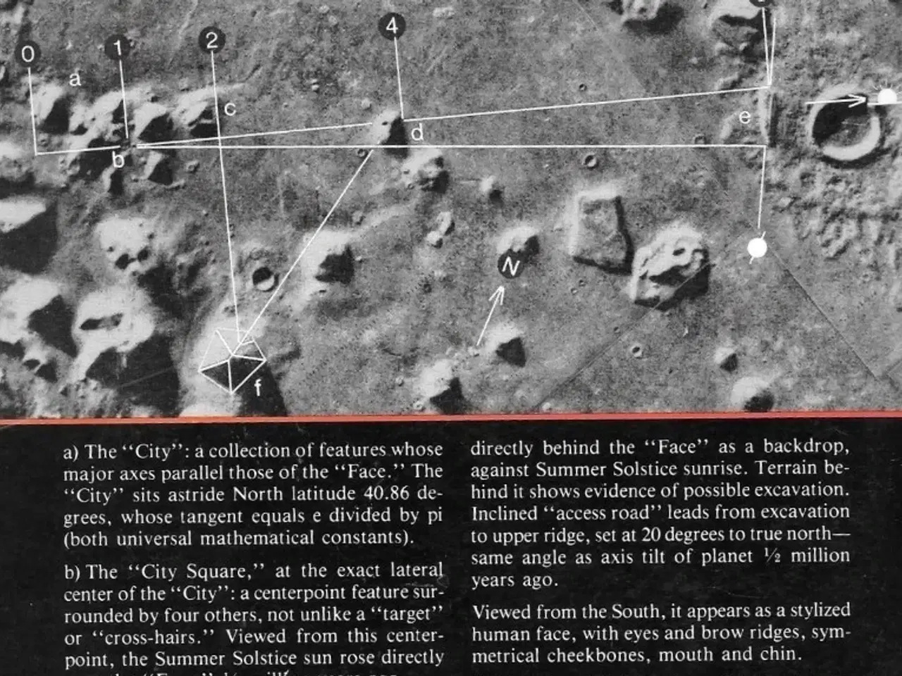 Billede 2 - The Monuments of Mars A City on the Edge, Hoagland