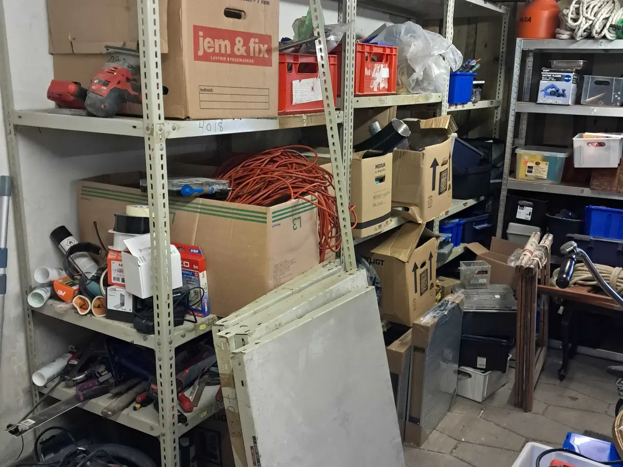 Billede 1 - Stålreoler. Robuste