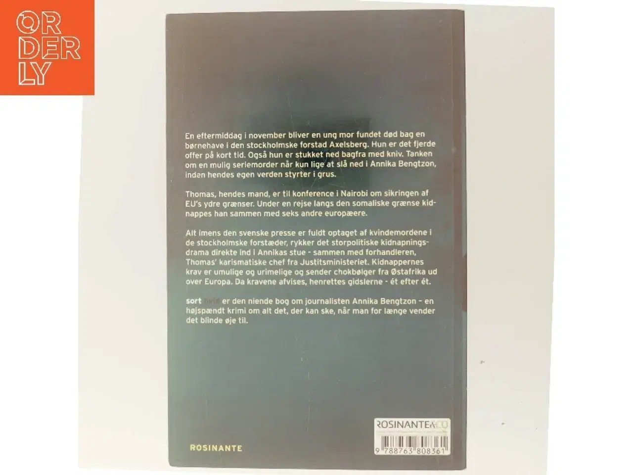 Billede 3 - Sort hvid af Liza Marklund (Bog)