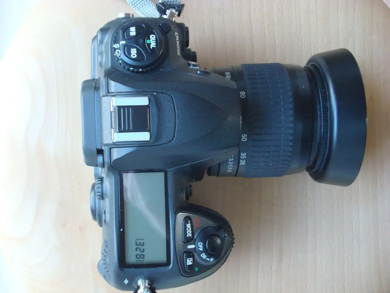 Billede 3 - Flot Nikon D200 m UV, lens cap og rem