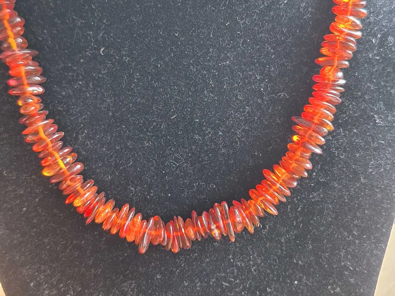 Billede 2 - Poleret ravhalskæde