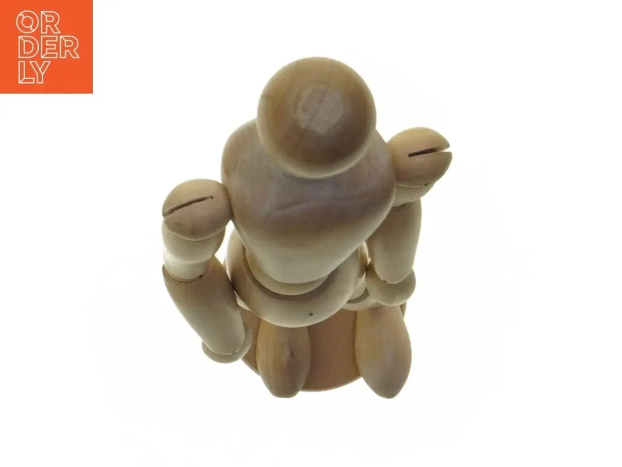 Billede 2 - Modelfigur i træ (str. 33 cm)