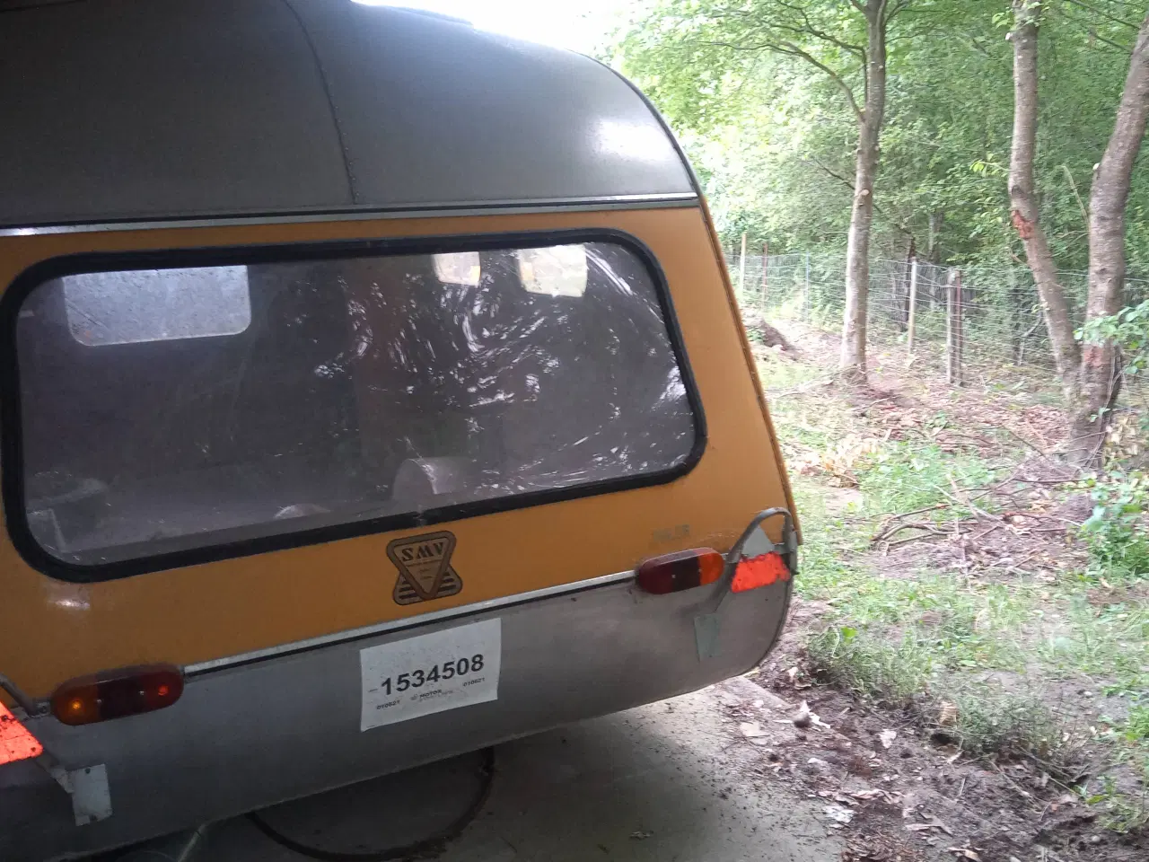 Billede 2 - Retro campingvogn i aluminium.