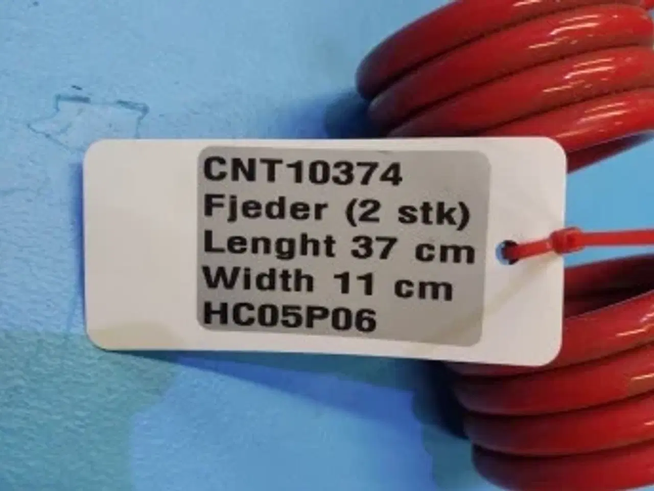 Billede 9 - Pick-up Fjedre (2stk) Længde 37cm-Bredde 11cm.