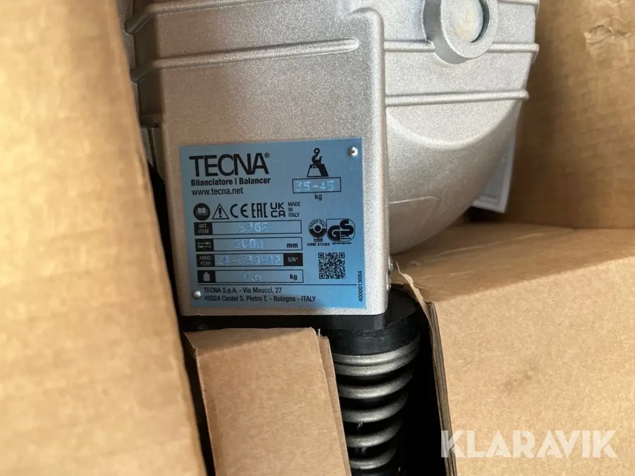 Billede 6 - Balanceophæng TECNA 35-45 Kg