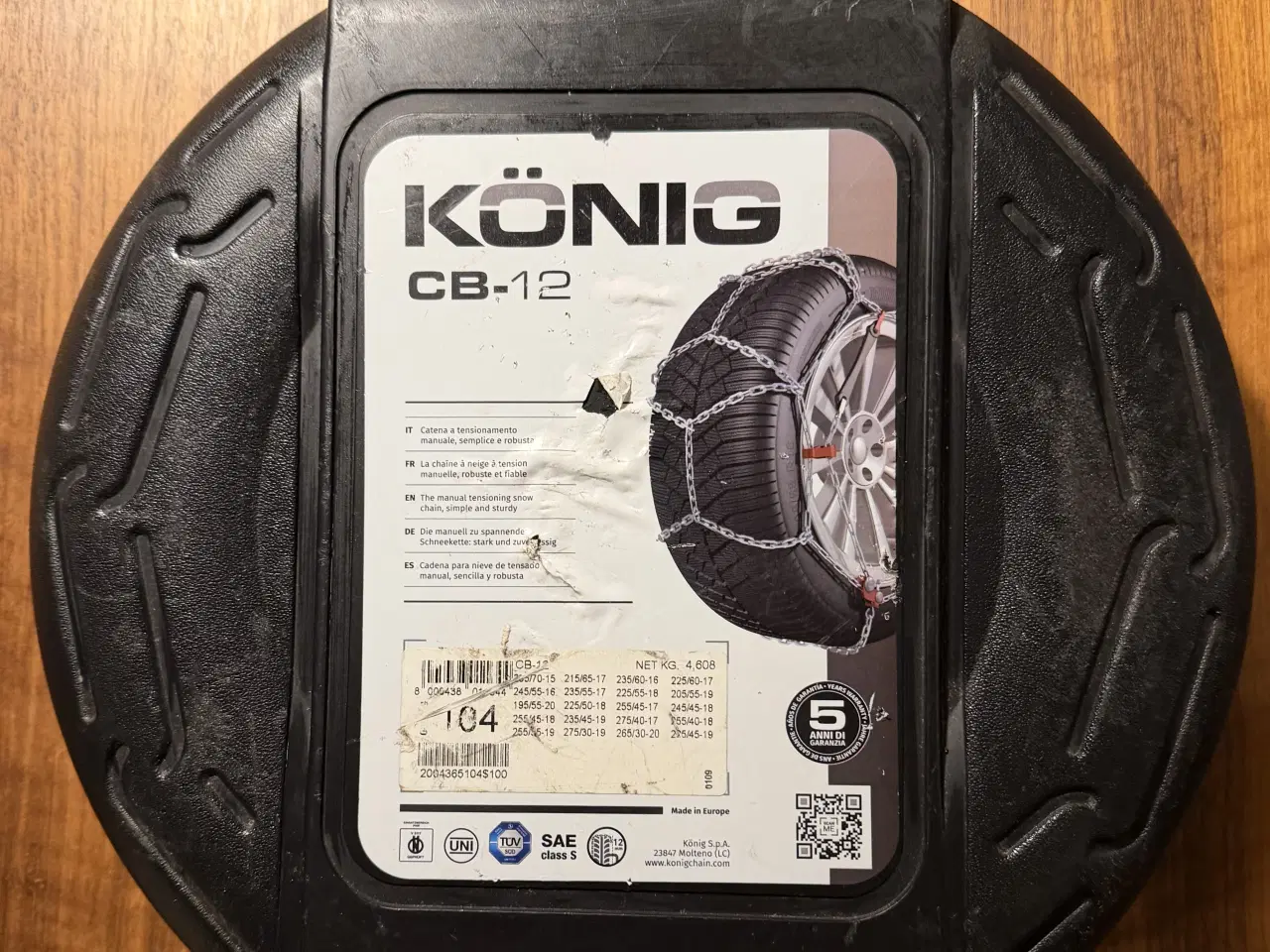 Billede 1 - Snekæder KÖNIG CB-12 104