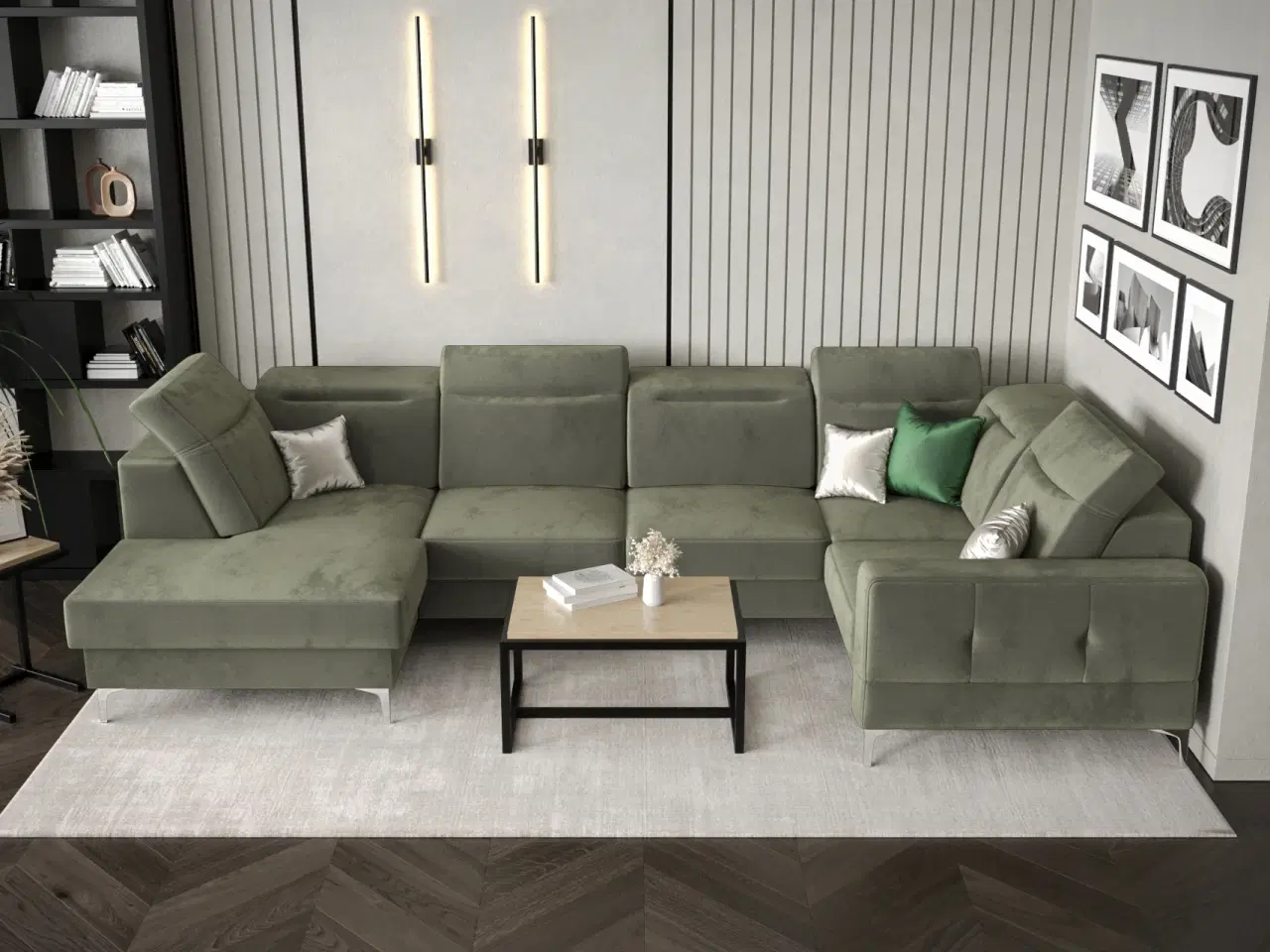 Billede 11 - MALI MAX II HJØRNESOFA 180x350x182 CM