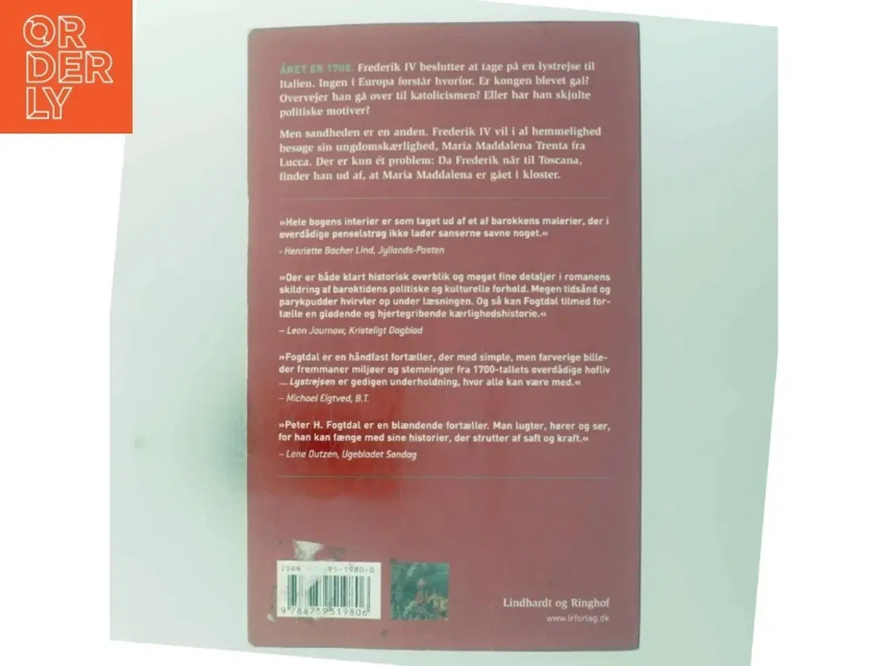 Billede 3 - Lystrejsen : roman af Peter Fogtdal (Bog)