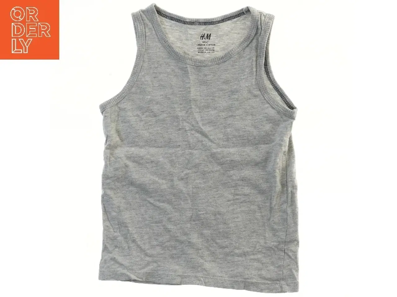 Billede 1 - Grå tanktop fra H&M (str. 98)