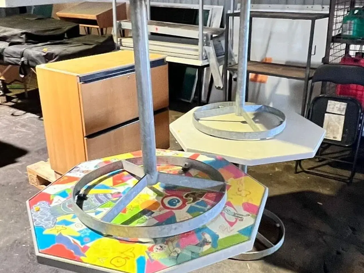 Billede 5 - 4 stk. cafeborde