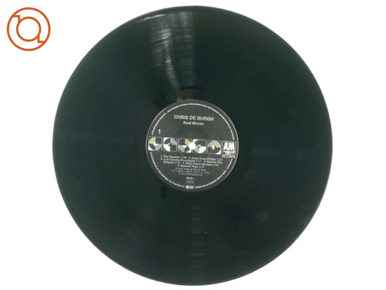 Billede 2 - Chris de Burgh, best moves fra A Og M Records (str. 30 cm)