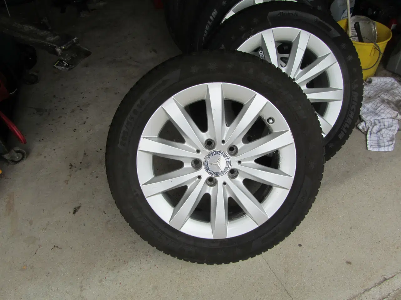 Billede 1 - mercedes alufælge b160