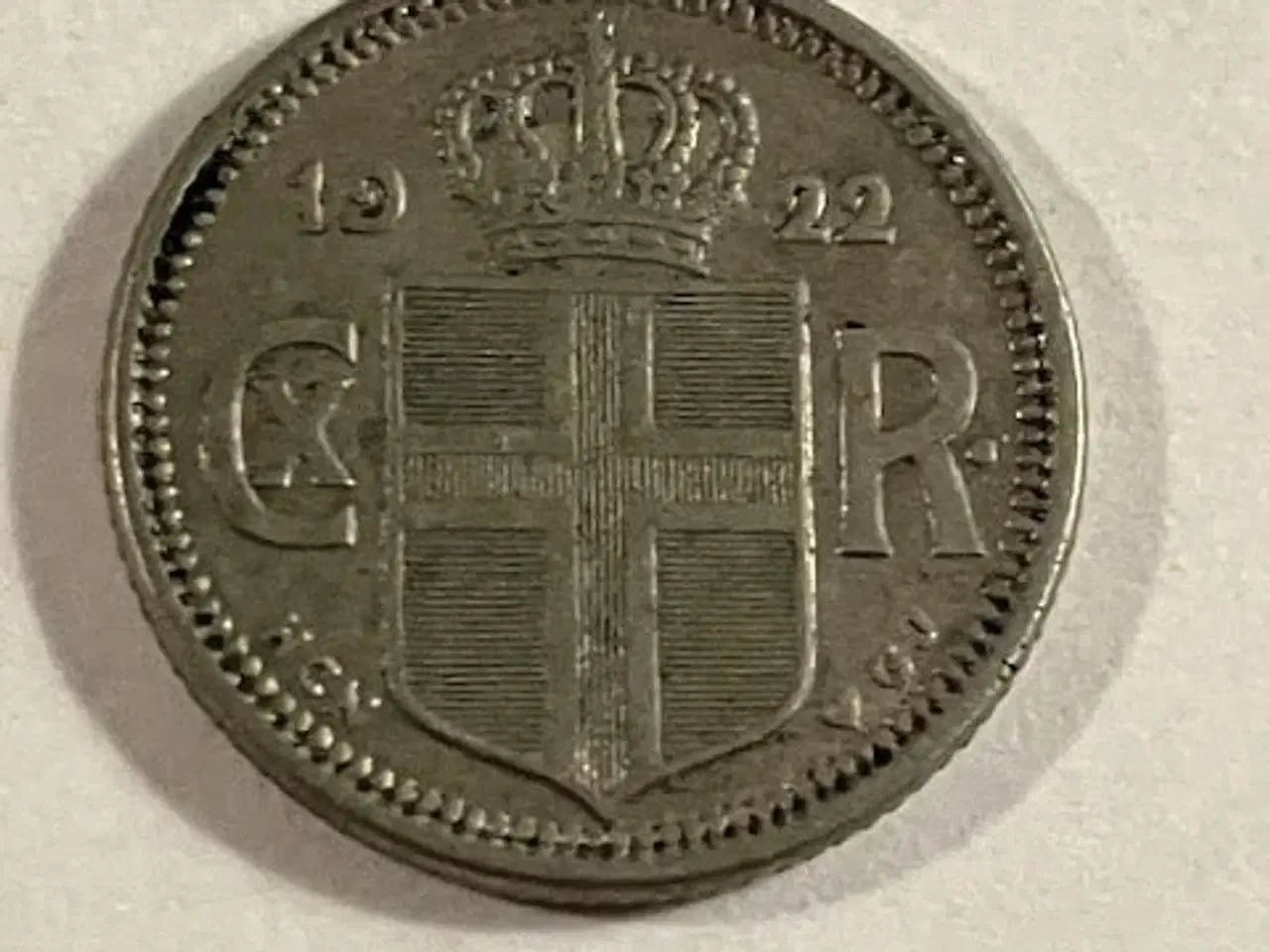 Billede 1 - 10 Aurar 1922 Iceland