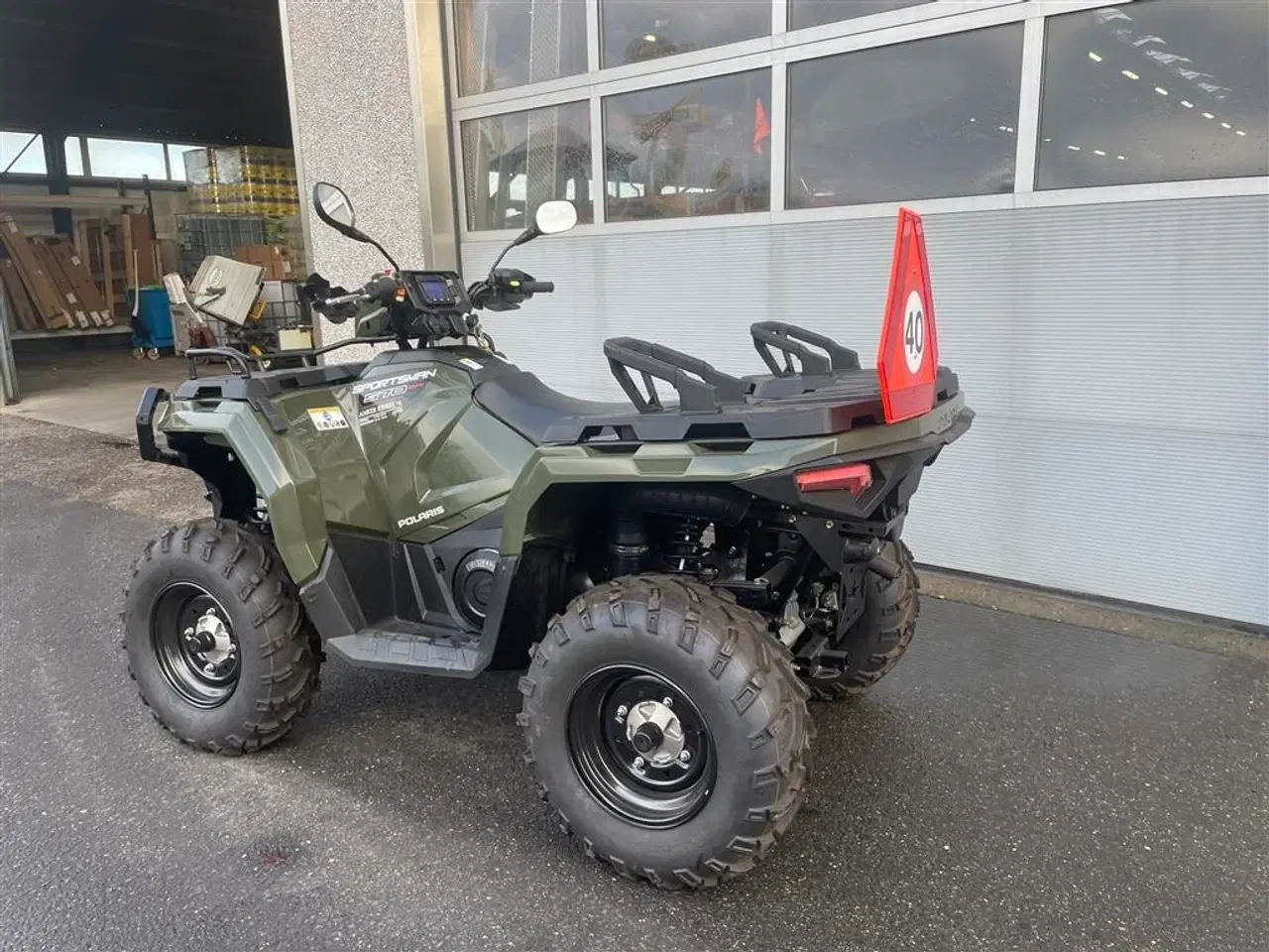 Billede 3 - Polaris Sportsman 570 EPS T3a. forkofanger m/LED bar og håndbeskytter.