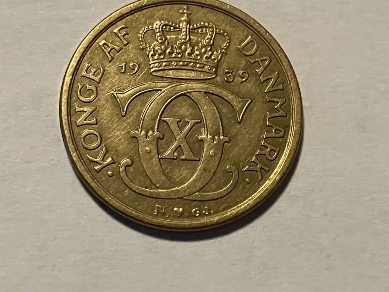 Billede 1 - 1/2 Krone 1939 - Pæn