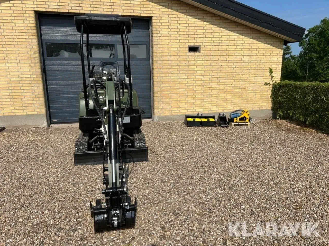 Billede 8 - Minigraver Cartiwell CW-16PRO Crawler Excavator