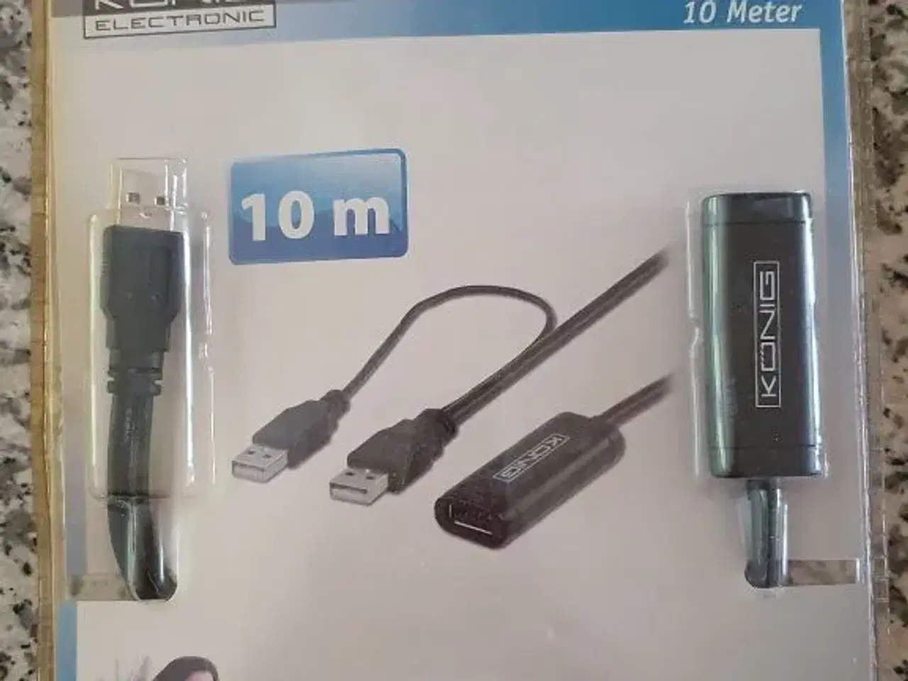 Billede 1 - Data m.m. / Usb forlænger 10 eller 20 m