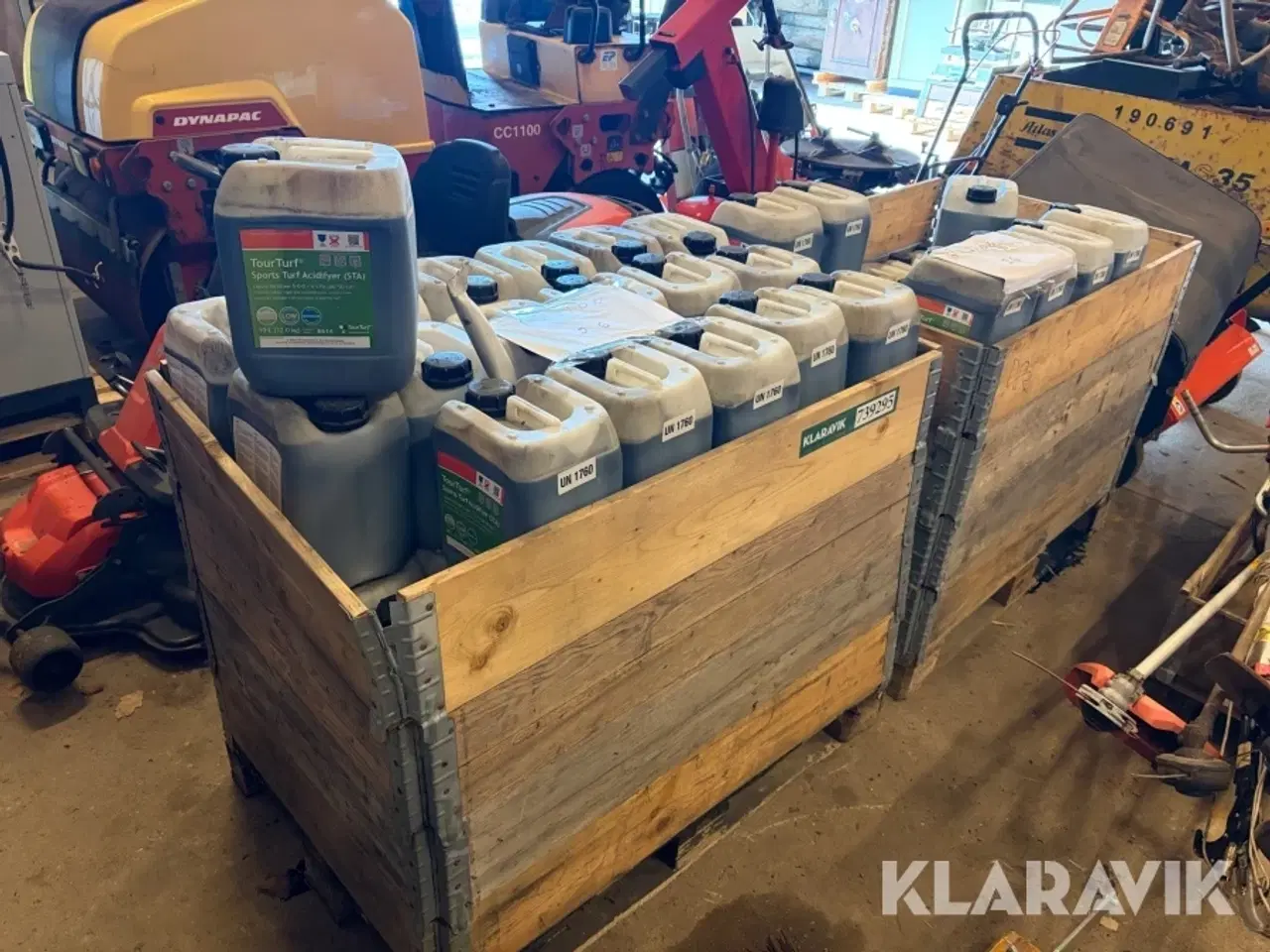 Billede 1 - Gødnings- og jordforbedringsmiddel til græs TourTurf Sports 97 styk x 10L