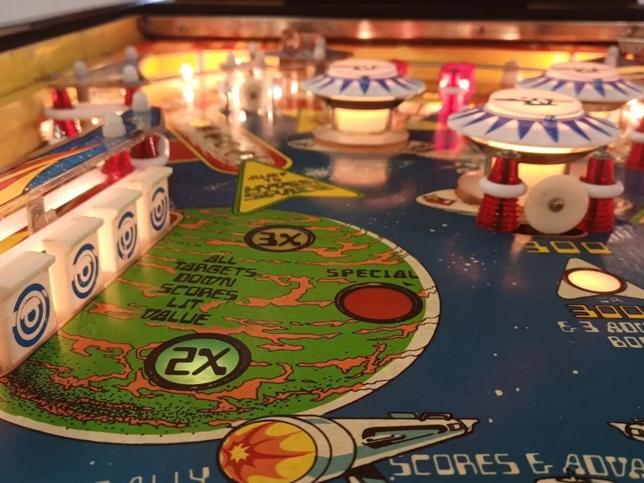 Billede 8 - Star Trek flippermaskine – Bally 1979