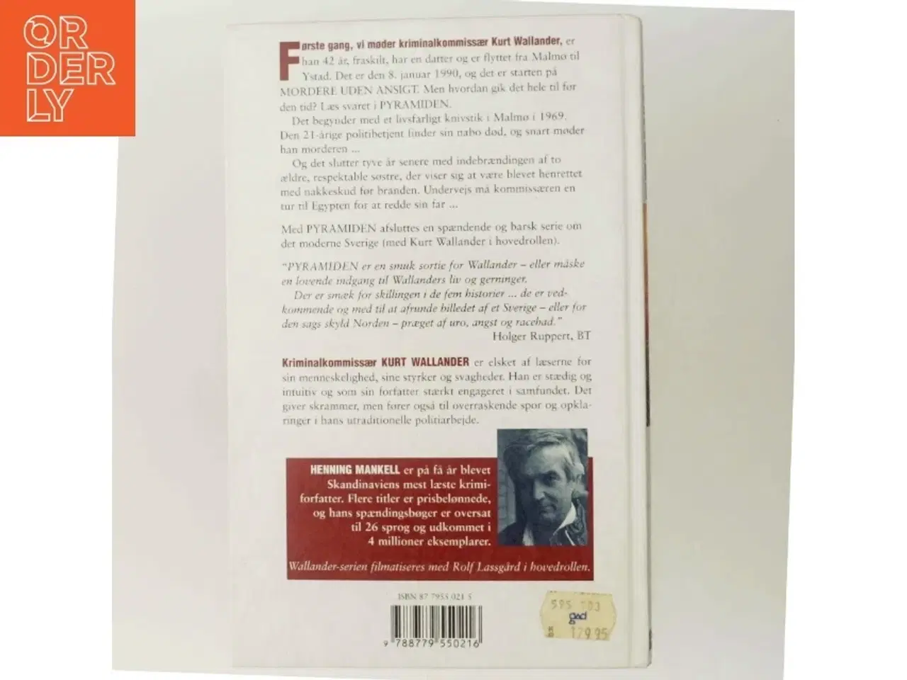 Billede 3 - Pyramiden af Henning Mankell (Bog)
