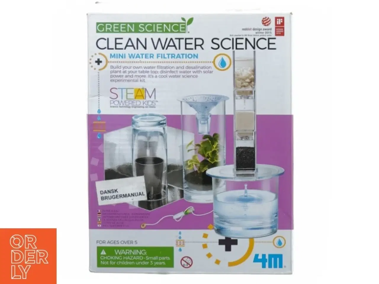 Billede 1 - Clean water science fra Steam Power (str. 21 x i 17 x 6 cm)