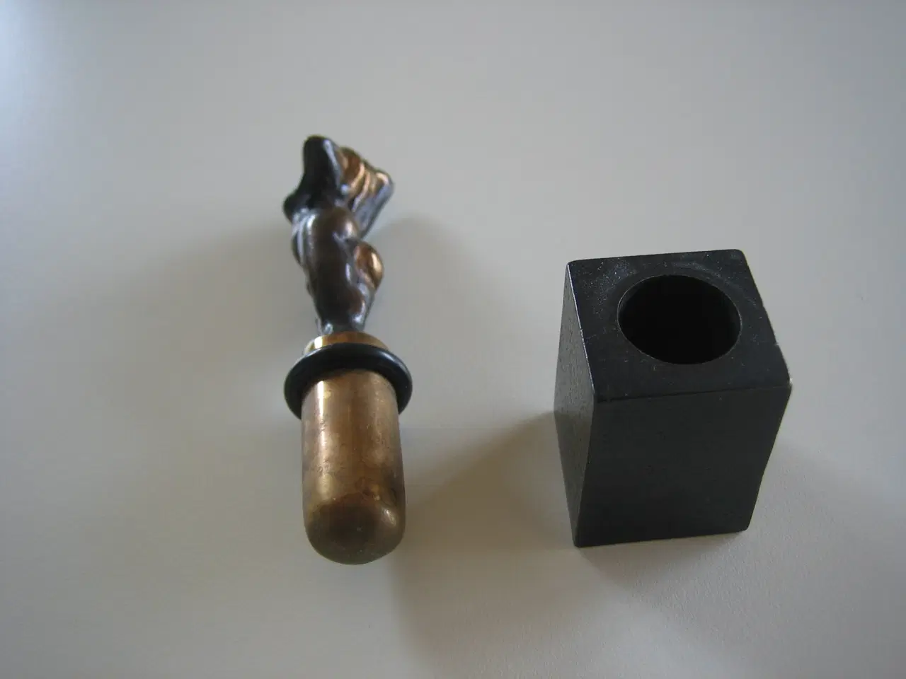 Billede 3 - Vinprop i bronze.