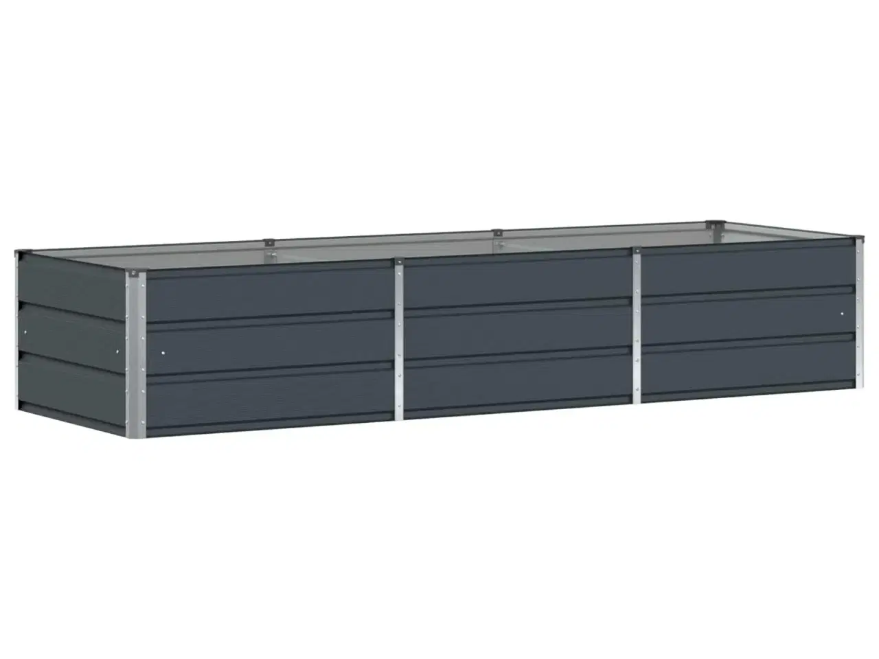 Billede 2 - Plantekasse Antracit 240 x 80 x 45 cm Stål