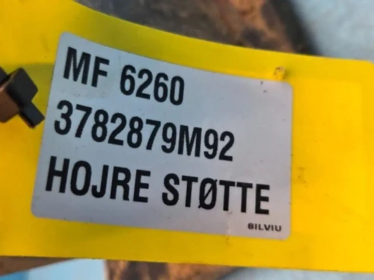 Billede 2 - Massey Ferguson 6260 Støtte R.  3782879M92