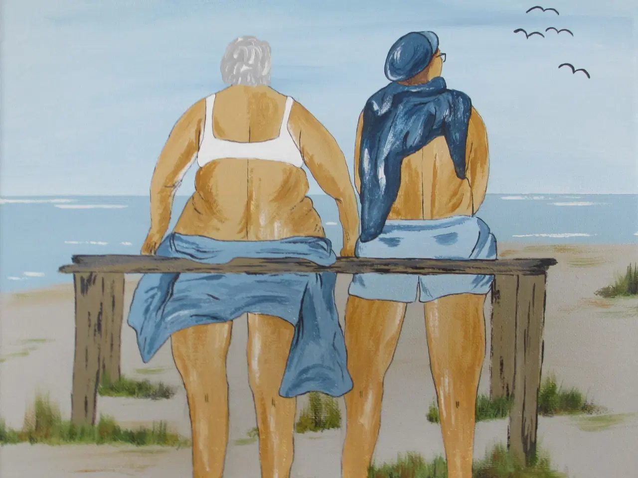 Billede 1 - ACRYL-MALERI nr. G. 5