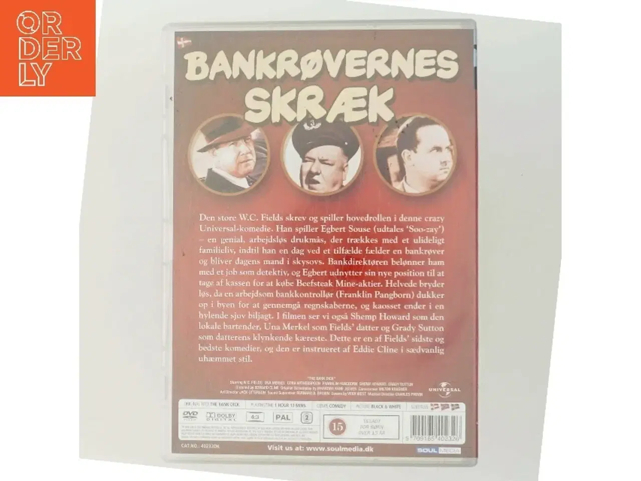 Billede 3 - W.c. Fields,the Bank Dick med W.C. Fields (DVD)