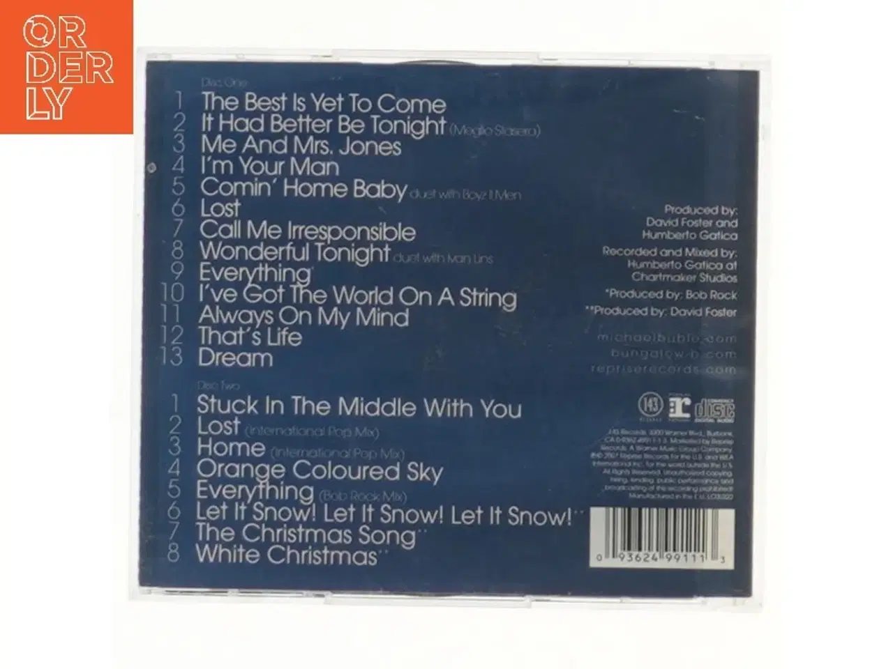 Billede 2 - Michael Bublé - Call Me Irresponsible CD